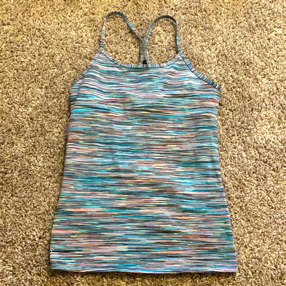 This is an athlete worm out tank top